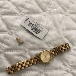 MARC BY MARC JACOBS GOLD LINK WATCH!